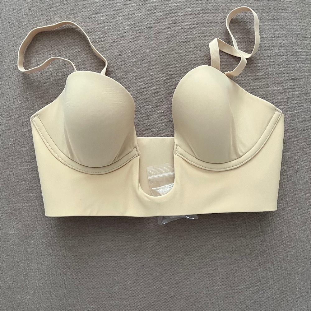 Skims DEEP PLUNGE SHAPEWEAR BRA | SAND XS